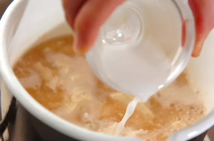 豆腐のあったかタラコあんの作り方3