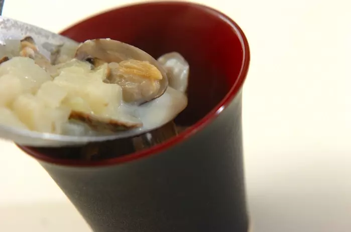 アサリのミルクスープの作り方3
