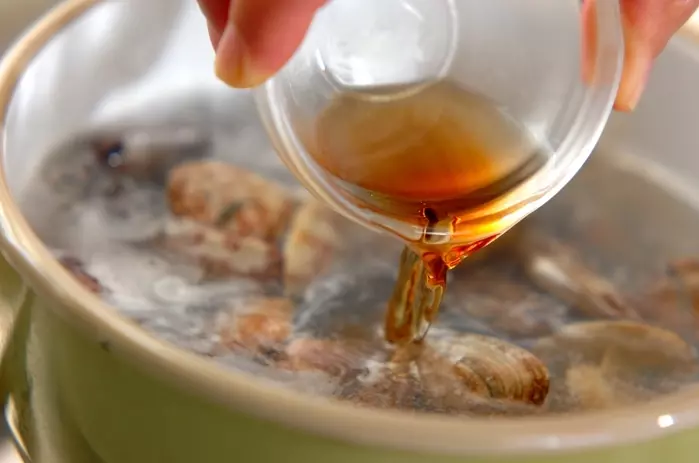 アサリのシンプルお吸い物の作り方2