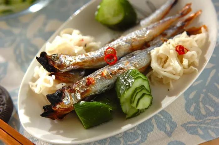 シシャモの甘酢漬け