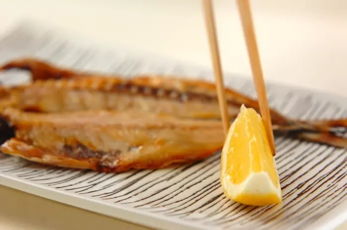 アジの開きの作り方2