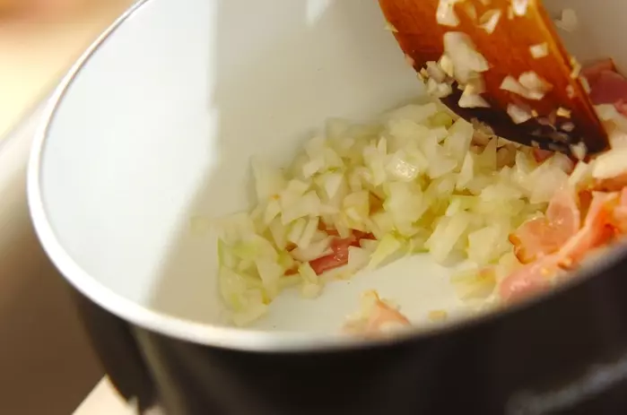 具だくさんミネストローネの作り方1