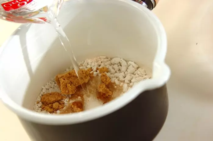 ぷるるんわらび餅の作り方1