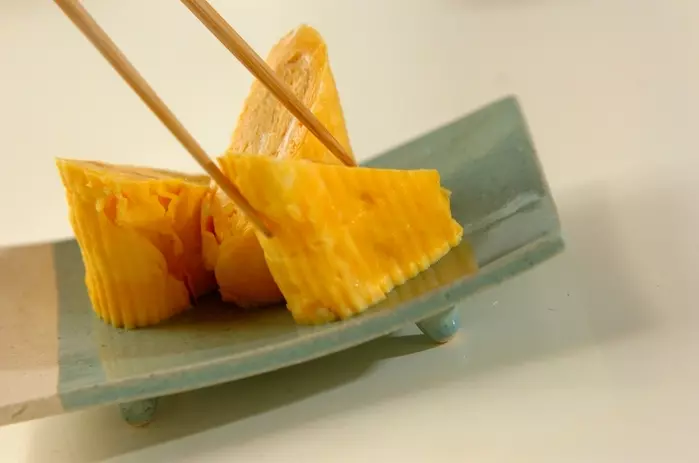 定番だし巻き卵の作り方5