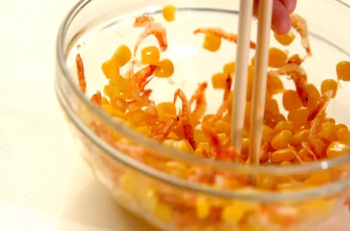 サクサクコーン揚げの作り方1