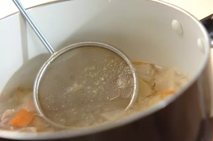 たっぷり豚汁の作り方2