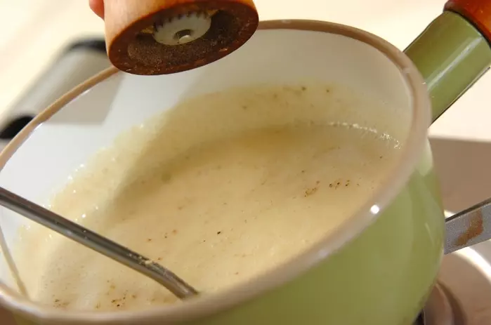 ジャガイモのソイスープの作り方2