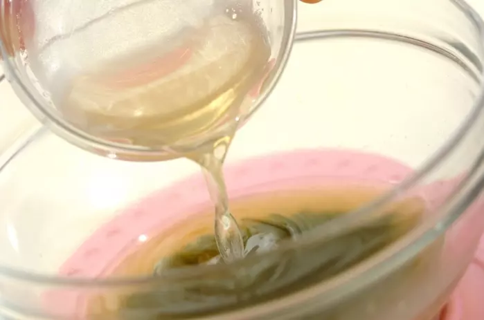 お茶ゼリーの作り方2