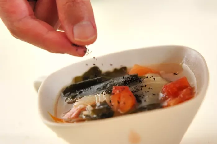 具だくさんスープ煮の作り方3