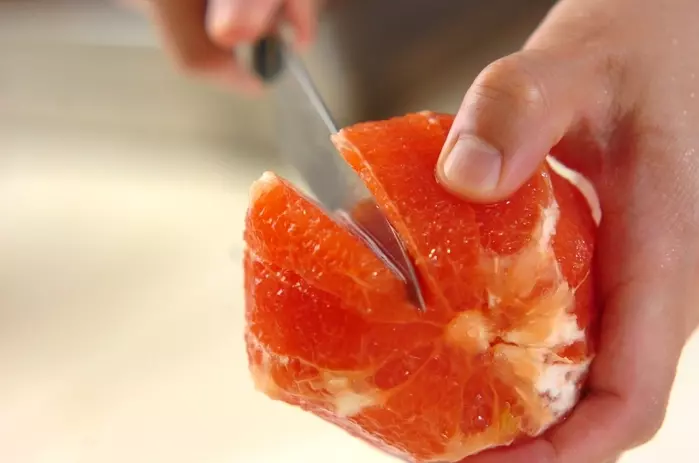 サッパリフルーツカンの下準備1