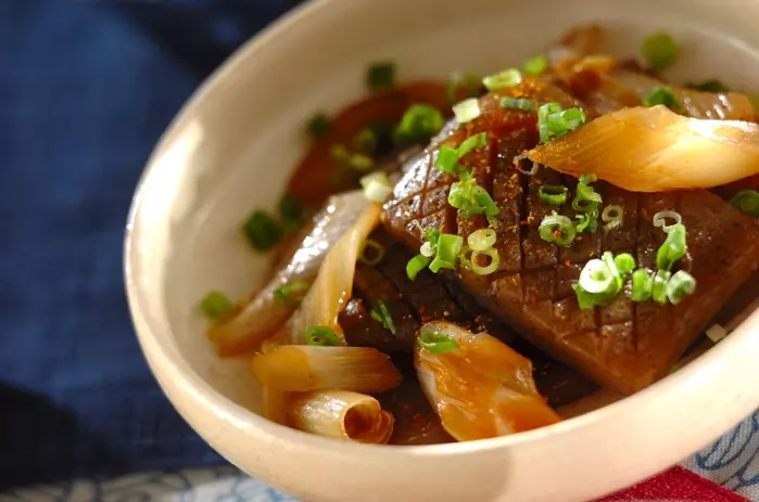 コンニャクの炒め煮