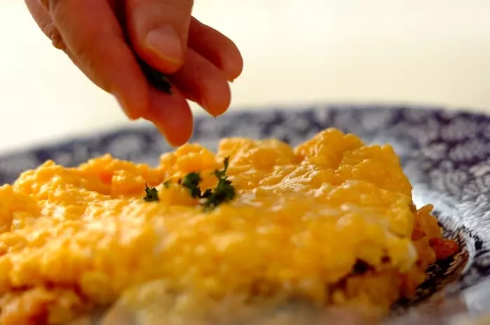 ふわふわ卵のオムライスの作り方5