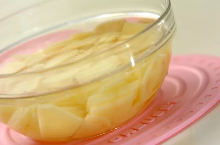 冷製ヴィシソワーズの下準備1