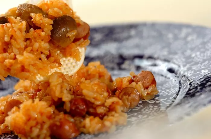 ふわふわ卵のオムライスの作り方3