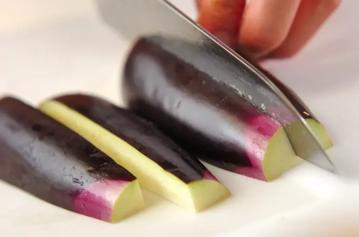 いろいろ野菜の天ぷらの下準備1