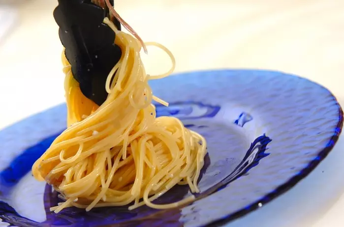 ハモの冷製明太子パスタの作り方4