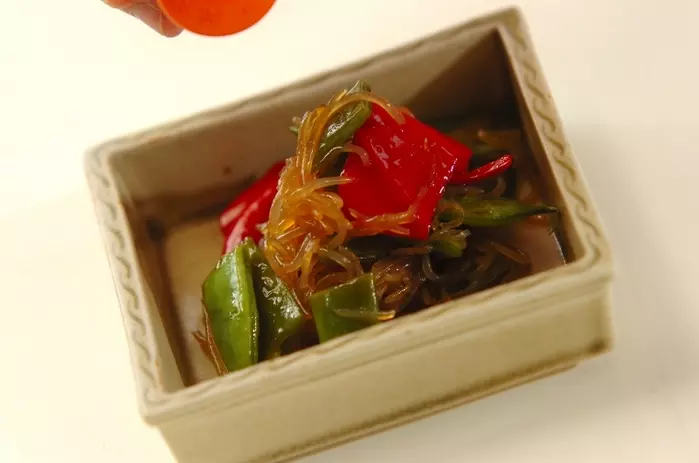 モロッコインゲンとしらたきの炒め煮の作り方3