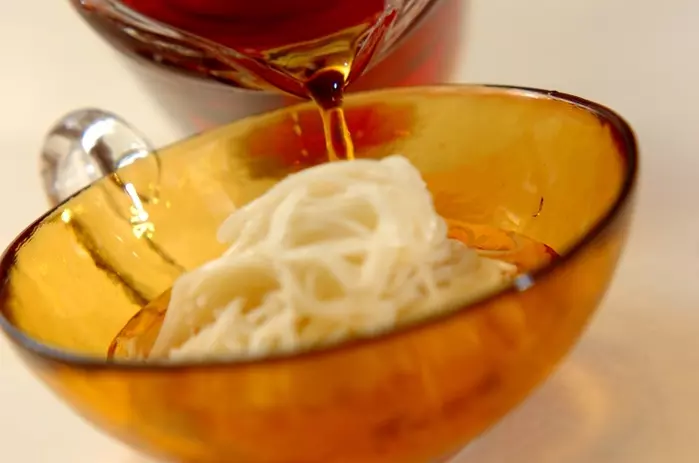 サッパリ冷やし素麺の作り方1