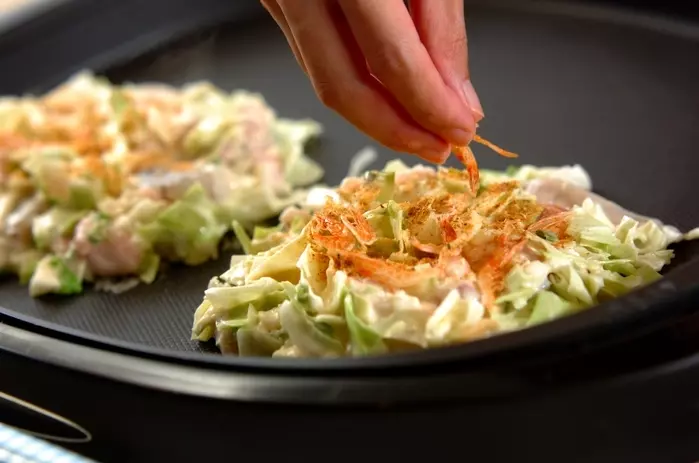 ミックスお好み焼きの作り方2