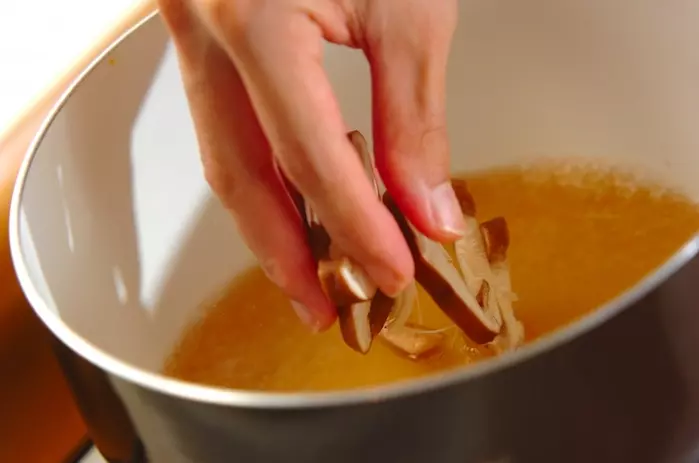 アサリのあったか豆乳汁の作り方2