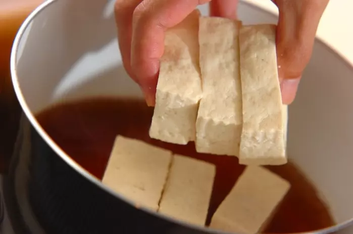 豆腐のたっぷり野菜あんかけの作り方1