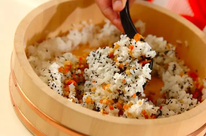 根菜入りいなり寿司の作り方4