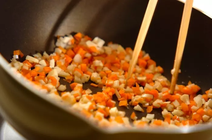 根菜入りいなり寿司の作り方2