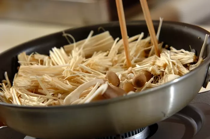 いろいろキノコの甘酢炒めの作り方1