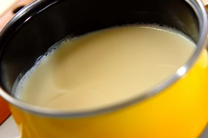 豆腐の豆乳汁の作り方1