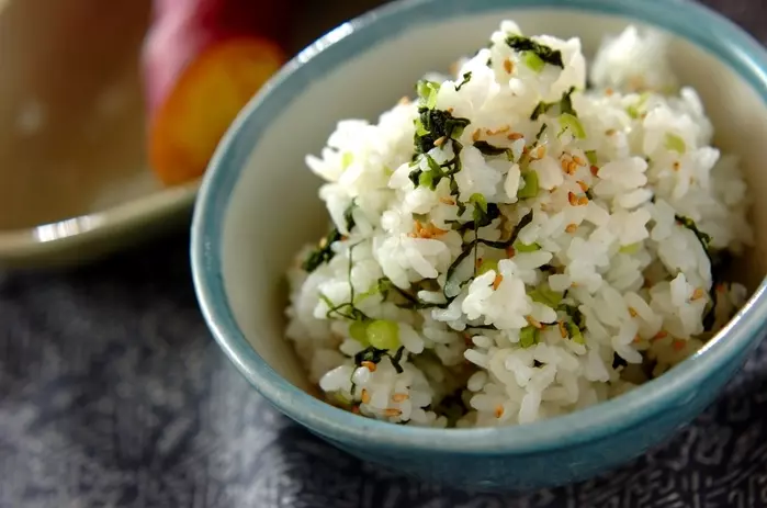 野沢菜の混ぜご飯