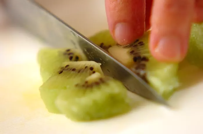 アンニン豆腐の下準備2