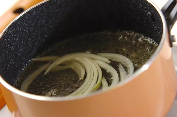 かきたま汁の作り方2