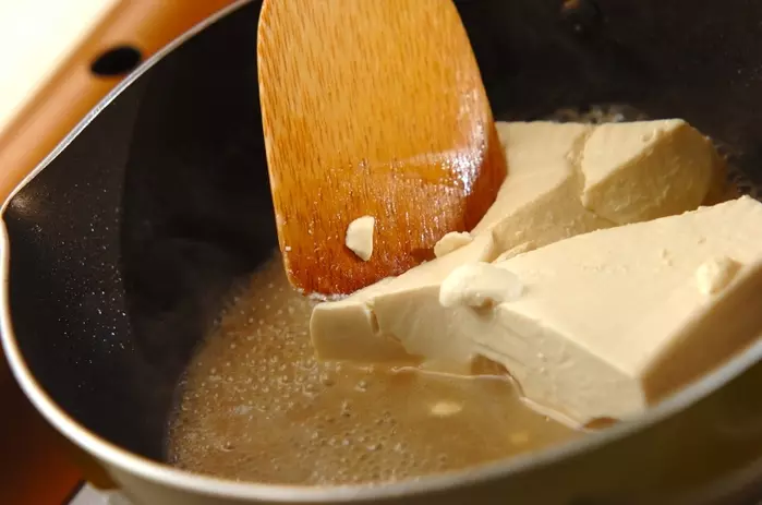 アサリと豆腐の紹興酒蒸しの作り方2