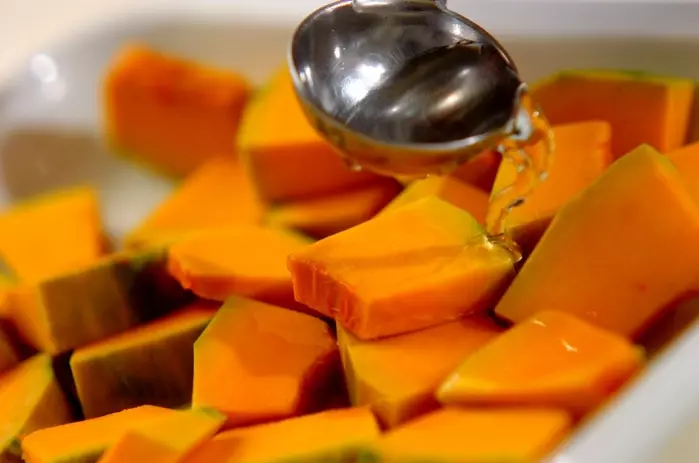 パンプキンクリームパスタの作り方2