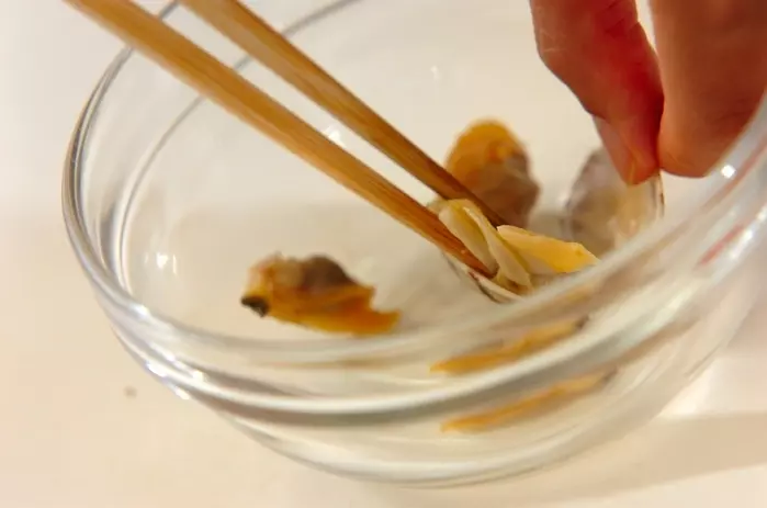 アサリのミネストローネの作り方1