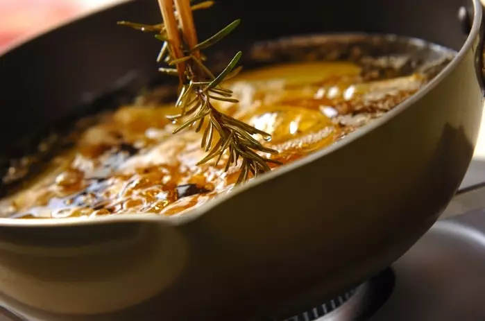 フライドポテトとレンコンチップスの作り方2