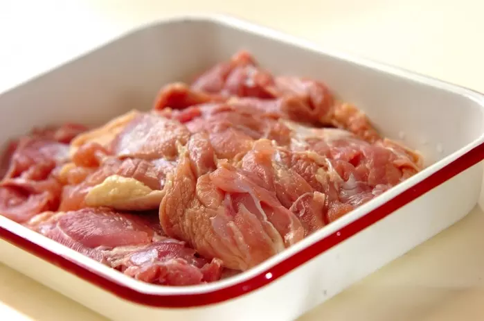 チキンオーブン焼きの下準備1