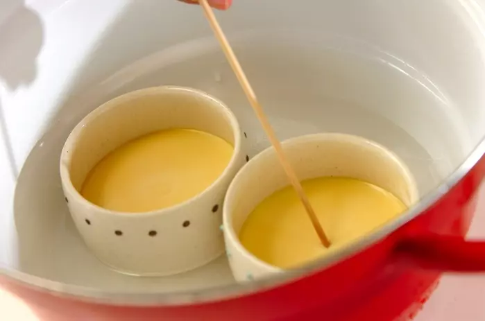 黒蜜の豆乳プリンの作り方3