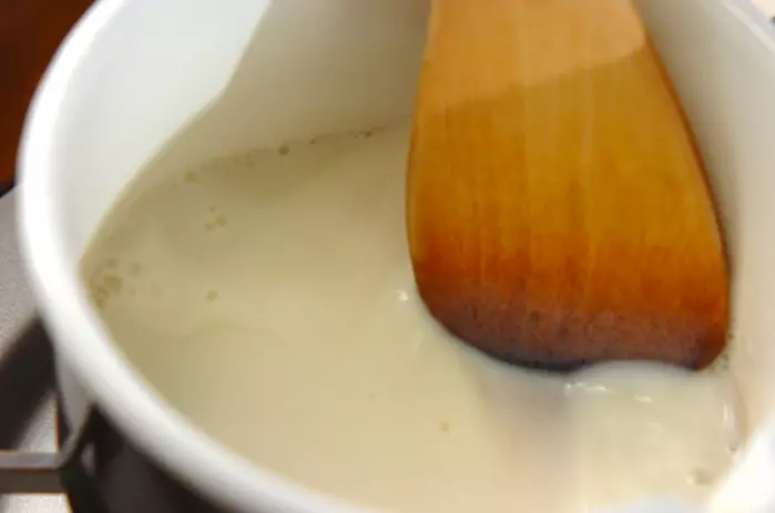 寒天杏仁豆腐の作り方1