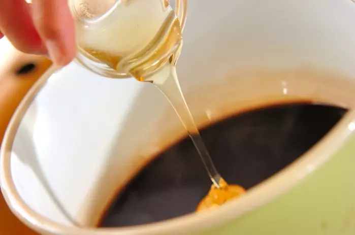 柿のバルサミコソースの作り方1