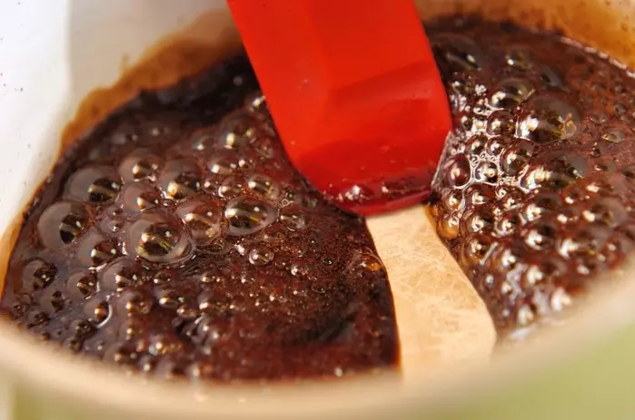 柿のバルサミコソースの作り方2