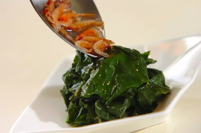 モロヘイヤのおひたしの作り方2