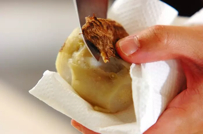 里芋のとも和えの作り方1