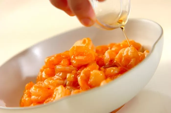豆板醤不使用!簡単エビチリ の作り方5