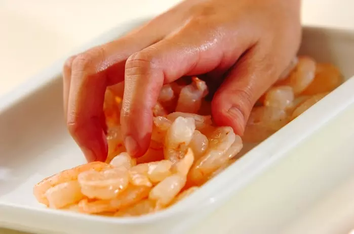 豆板醤不使用!簡単エビチリ の作り方2