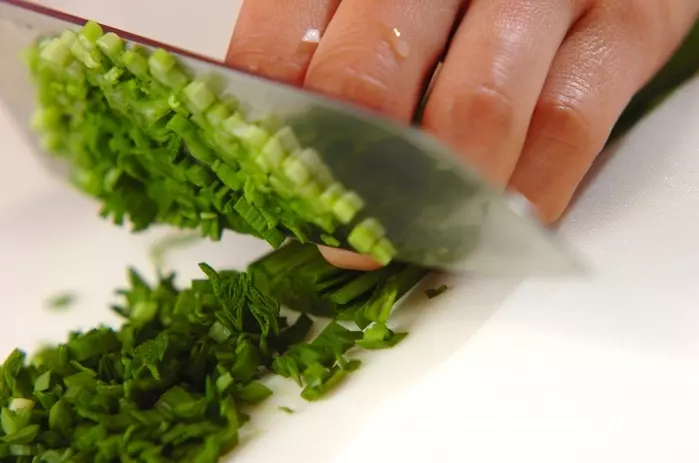 干しシイタケの水餃子の作り方1