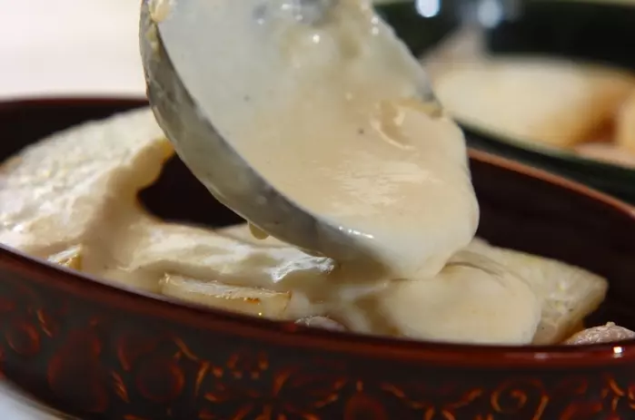 大根と豚肉の黒コショウグラタンの作り方5