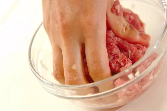 トマトの肉詰めの作り方1