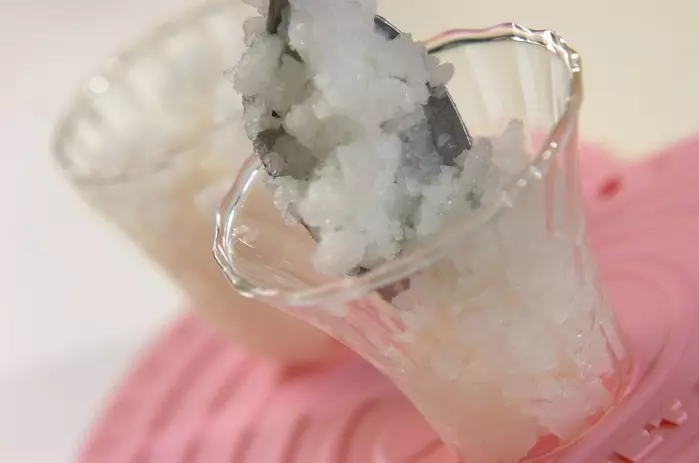 日本酒シャーベットの作り方3