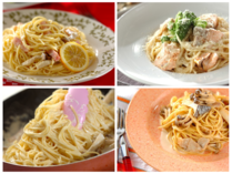涼しくなると食べたくなってくるのが、こってり濃厚な味わいの「クリーム系パスタ」。いろんな食材とよく合い、幅広いアレンジで楽しめるのがポイントです。今回はE・レシピ内で絶賛されている「クリーム系パスタ」のレシピTOP3をご紹介します。